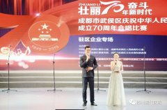 我院参加成都市武侯区庆祝中华人民共和国建立70周年合唱比赛