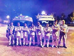 我院为2019东风日产成都马拉松提供医疗保障服务